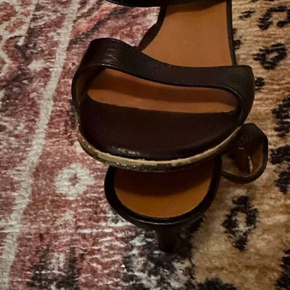 Givenchy Black Leather Heels - Picture 5 of 5